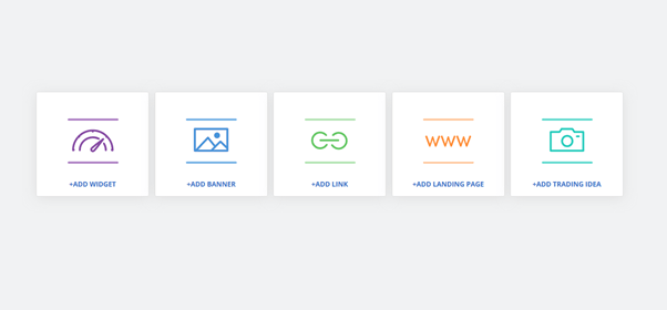 Ways SimpleFX recommande de partager le lien du programme d'affiliation.