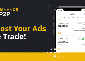 Binance P2P propose des annonces personnalisées