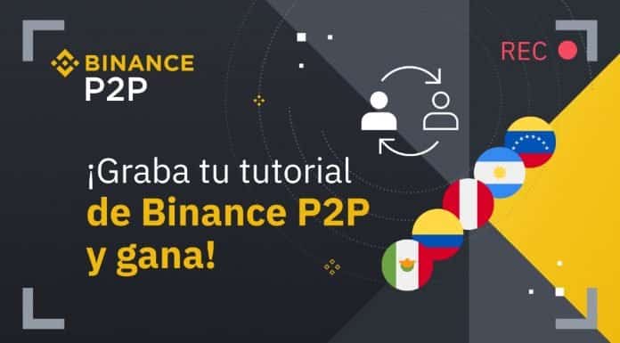 Gagnez de l’argent pour enregistrer un tutoriel P2P de Binance