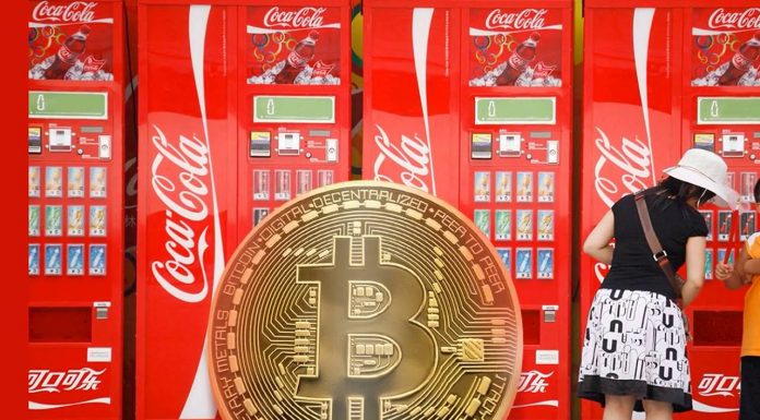 Coca Cola acceptera les bitcoins dans les distributeurs automatiques