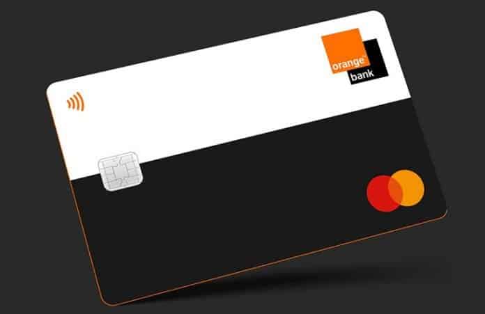 carte bancaire Mastercard-Orange-Bank