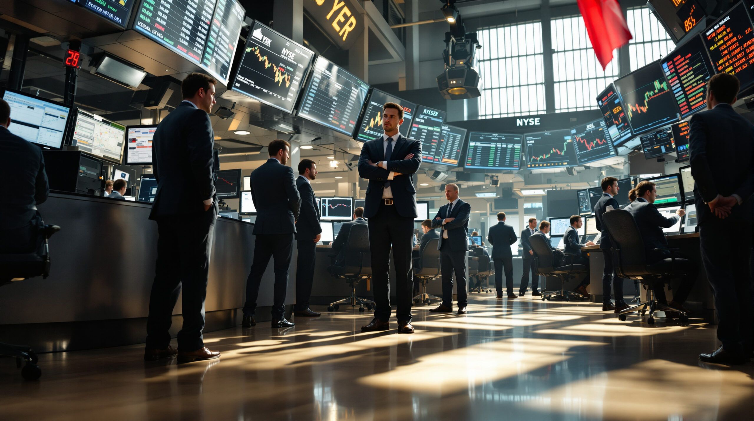 découvrez comment la volatilité revient brusquement secouer wall street, provoquant une chute significative des marchés américains et impactant les investisseurs.